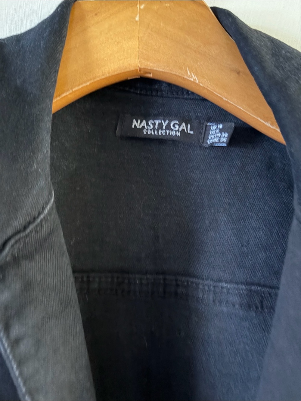 Nasty Gal Black Short-Sleeve Utility Jumpsuit - Picture 2 of 4